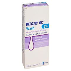 Benzac Ac Wash 5% 200ml