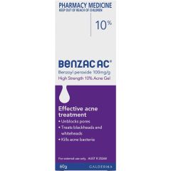 Benzac Ac 10% Acne Gel 60g