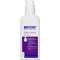Benzac Face Moisturiser SPF 15 118ml