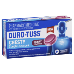 Duro-tuss Lozenge Berry Cough &amp; Cough 24 Pack