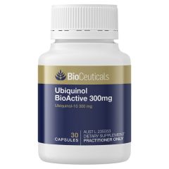 BIOCEUTICALS UBIQUINOL BIOACTIVE 300mg 30 Caps