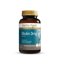 Herbs of Gold Biotin 3mg 60 tabs