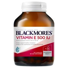Blackmores Natural Vitamin E 500iu 150 Capsules