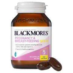 Blackmores Pregnancy and Breastfeeding Gold 60 Capsules