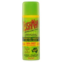 Bushman Plus Aerosol 20% Deet 150g