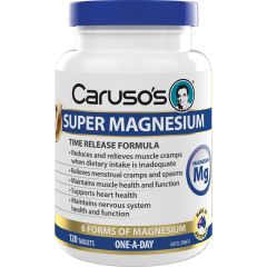 Caruso's Super Magnesium 120 Tablets