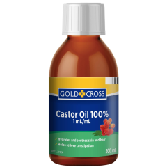 Gold Cross Castor Oil 200ml