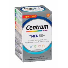 Centrum for Men 50+ 60 Tablets