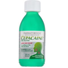 Cepacaine Oral Solution 200ml