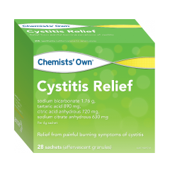 Chemists' Own Cystitis Relief Sachet 4g X28 Pack