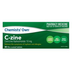 Chemists&#8217; Own C-zine 10mg Tablets 30 Pack