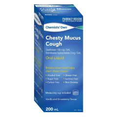 Chemists’ Own Chesty Mucus Cough 200ml