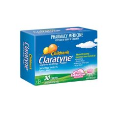 Claratyne Kids Bubble Gum Tablets 30 Pack
