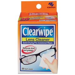 Clearwipe Lens Cleaner 20 Wipes