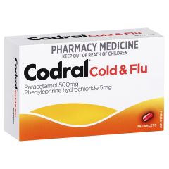 Codral Cold and Flu Tablets 48 Pack