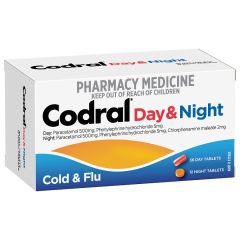 Codral Day and Night Cold and Flu Tablets 48 Pack