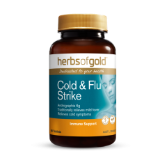 Herbs of Gold Cold & Flu Strike 60 tabs