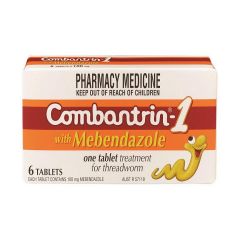 Combantrin 1 Tablets 100mg 6 Pack