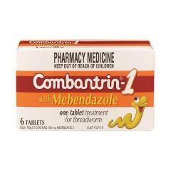 Combantrin-1 Threadworm 100mg Tablets 6 Pack