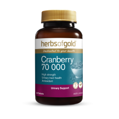 Herbs of Gold Cranberry 70 000 50 tabs