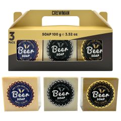 Crewman 3-Piece Soap Gift Set Beer Design