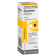 Cromo Fresh Eye Drops 20mg/1mg 10ml
