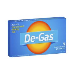 DE Gas Capsules 100mg 48 Pack