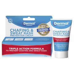 Dermal Therapy Chafing and Sweat Rash Prevention Cream 75g