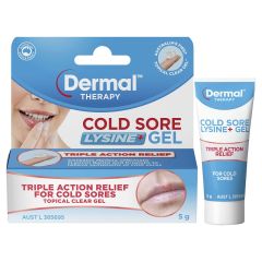 Dermal Therapy Cold Sore Lysine+ Gel 5g