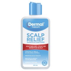 Dermal Therapy Scalp Relief Shampoo and Conditioner 210ml