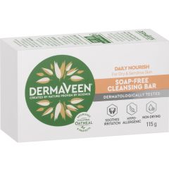 Dermaveen Daily Nourish Soap Free Cleansing Bar 115g