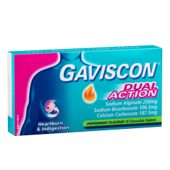 Gaviscon Dual Action Tablet 16 Tablets