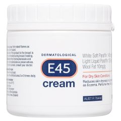 E45 Moisturising Cream for Dry Skin and Eczema 350g