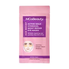 MCoBeauty Age Resist Active Gold Hydrogel Night Repair Eye Masks 10 pack