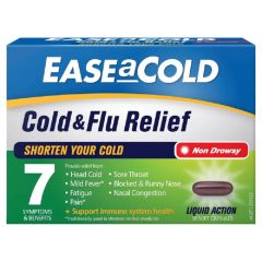 Ease a Cold's Cold and Flu Relief 18 Capsules