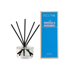 Ecoya Mini Reed Diffuser Hibiscus and Bergamot 50ml
