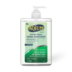 Ego Aqium Hand Sanitiser Aloe 1 Litre