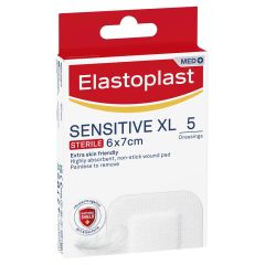 Elastoplast Sensitive Dressings Extra Large 5 Pack