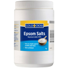 Gold Cross Epsom Salts 1kg