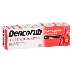 Dencorub Heat Gel Extra Strength 100g