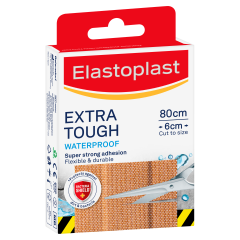 Elastoplast  Extra Tough Waterproof 6cm X 80cm