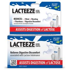 Lacteeze Extra Strength Tablets 120 Pack