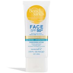 Bondi Sands SPF 50+ Fragrance Free Hydrating Tinted Face Lotion 75ml