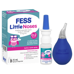 Fess Little Noses Nasal Spray 15ml+ Aspirator