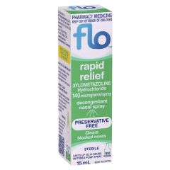 Flo Rapid Relief Decongestant Nasal Spray 15ml