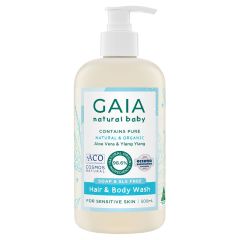 Gaia Natural Baby Hair & Body Wash 500ml
