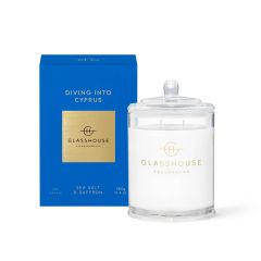 Glasshouse Diving into Cyprus Candle 380g