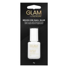 Glam by Manicare Brush-On Nail Glue 4g