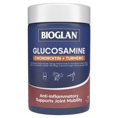 Bioglan Glucosamine, Chondroitin + Turmeric 120 Tablets