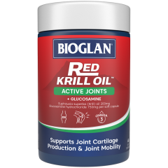 Bioglan Red Krill + Glucosamine 60 Capsules